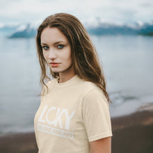 Load image into Gallery viewer, BONE - LCKY Essentials Tee