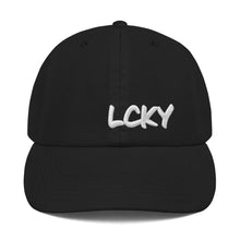 Load image into Gallery viewer, LCKY x Champion Dad Hat
