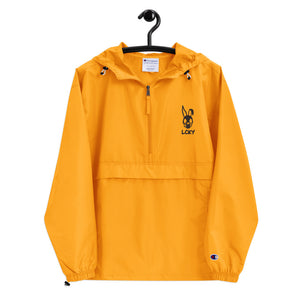 LCKY x Champion Packable Jacket (Yellow)