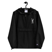 Load image into Gallery viewer, LCKY x Champion Packable Jacket (Black)
