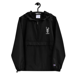 LCKY x Champion Packable Jacket (Black)