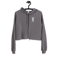 Load image into Gallery viewer, LCKY Women&#39;s Cropped Hoodie (Storm)
