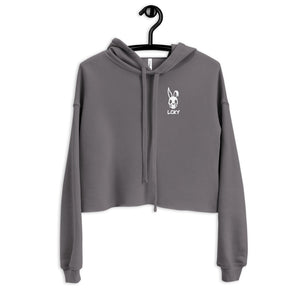 LCKY Women's Cropped Hoodie (Storm)